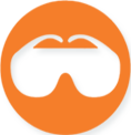 ikona okularów ochronnych